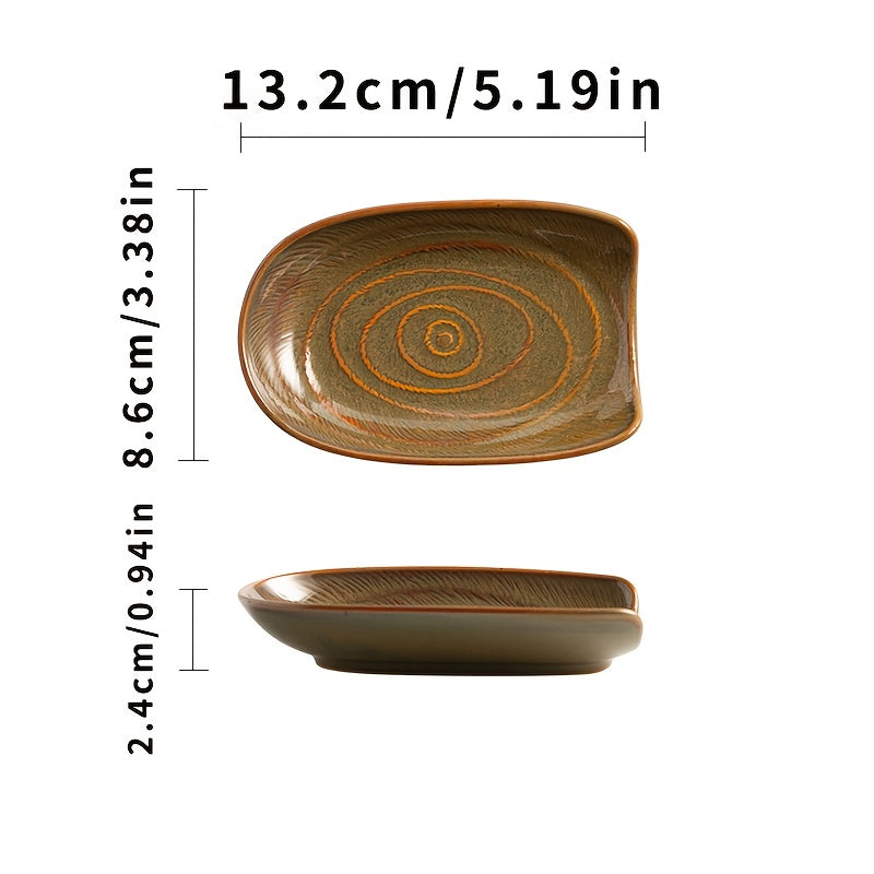 Long-Handle Ceramic Spoon Rest – Kitchen Utensil Holder for Soup Spoons, Spatulas & Rice Spoons
