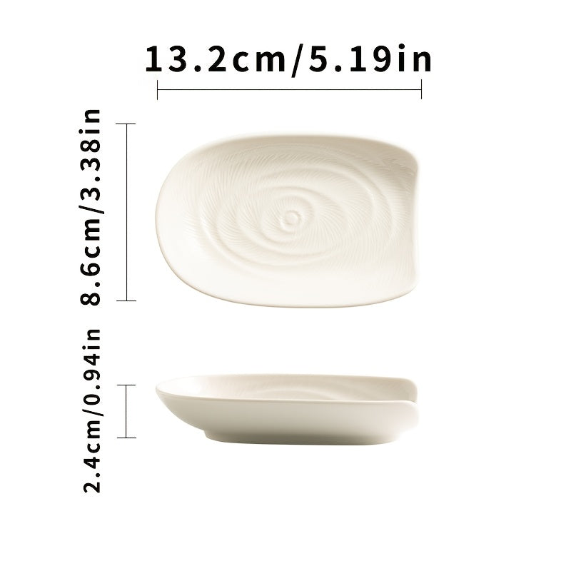 Long-Handle Ceramic Spoon Rest – Kitchen Utensil Holder for Soup Spoons, Spatulas & Rice Spoons