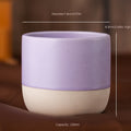 Middle Eastern Coarse Pottery Espresso Cup | Colorful Ceramic Kung Fu Tea Tasting Cup