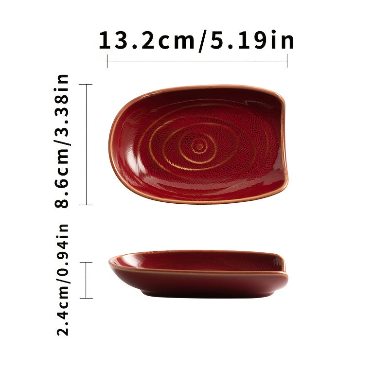 Long-Handle Ceramic Spoon Rest – Kitchen Utensil Holder for Soup Spoons, Spatulas & Rice Spoons