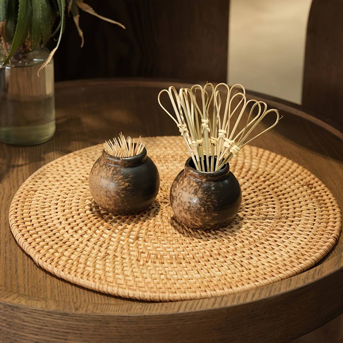 Retro Ceramic Toothpick Holder | Creative Toothpick Jar for Hotel, Restaurant & Home Decor