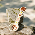 Cute Brown Bear Ceramic Spoon - 16cm Kawaii Animal Dessert Spoon for Coffee, Tea, and Appetizers