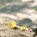 Cute Star Ceramic Spoon - 16cm Kawaii Yellow Dessert Spoon for Coffee, Tea, and Appetizers